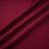 A red midi dress with ruched detailing and a flap design named Camille