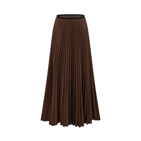 Adèle capedesign pleated top  skirt matching set