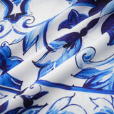 Allegra graphicprinted top  skirt matching set