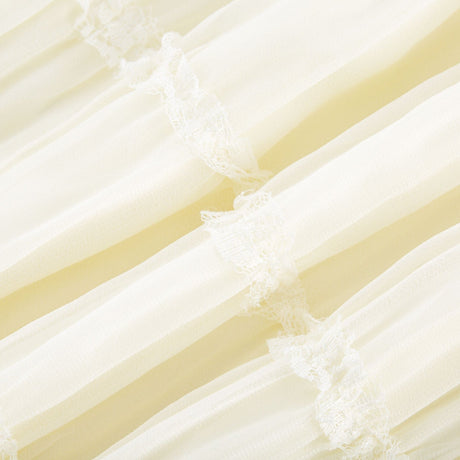 Alyssa pleated top  skirt matching set