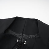 Amia laceup cropped jacket