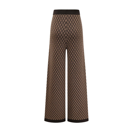 Cyrielle monogramjacquard top  trousers matching set