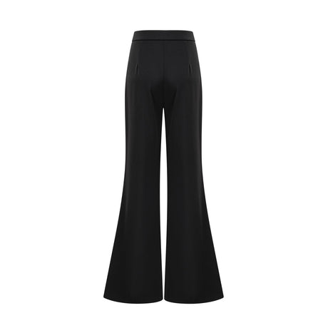Delphine black embellished jacket  trousers matching set
