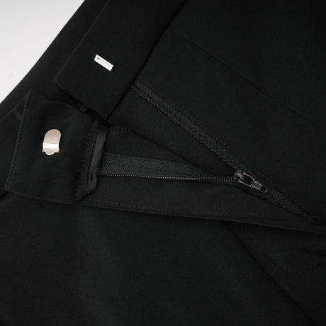 Delphine black embellished jacket  trousers matching set