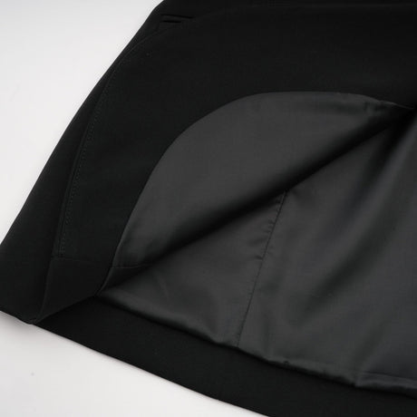 Delphine black embellished jacket  trousers matching set