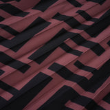 Désirée colorblock pleated top  skirt matching set