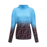 Désirée colorblock pleated top  skirt matching set