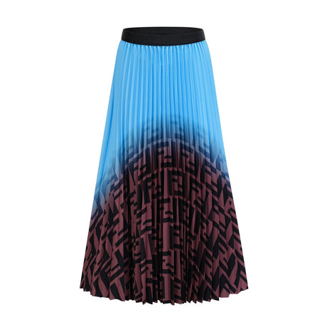 Désirée colorblock pleated top  skirt matching set