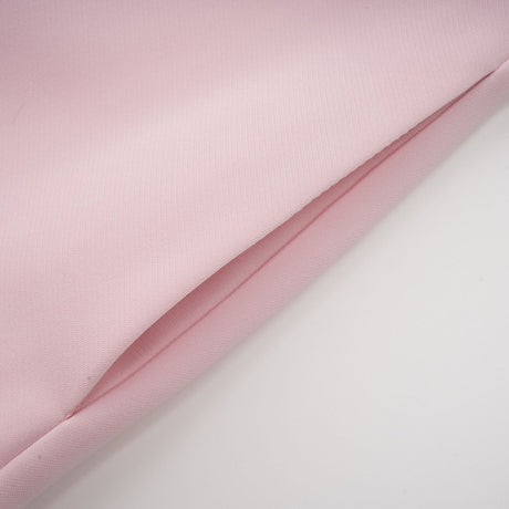 Elise pink bowdetail splitneck midi dress