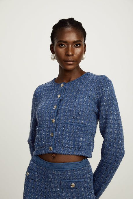 Ghislaine sequinembellished jacket  trousers matching set