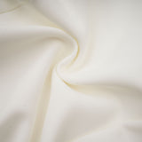 Hilaire white 3dpetal top  skirt matching set