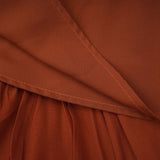 Karina ruffled midi dress