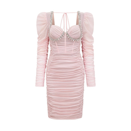 Miss Rosier mesh midi dress