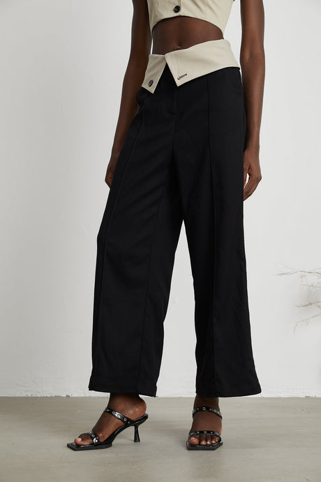 Naomi crop top  trousers matching set