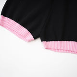 Ondinea black knitted bodysuit