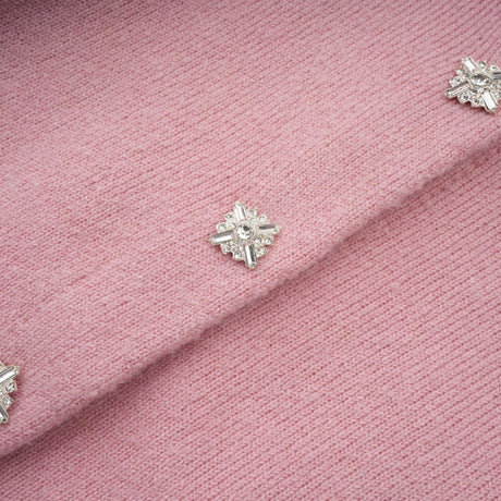 Renée pink embellished jacket  skirt matching set