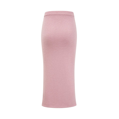 Renée pink embellished jacket  skirt matching set