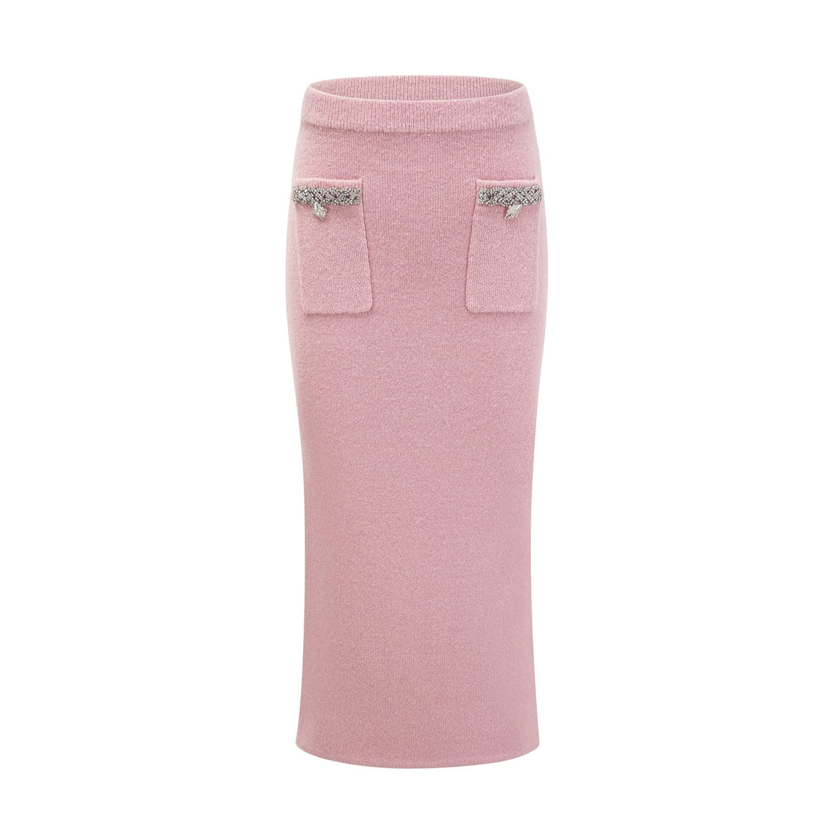 Renée pink embellished jacket  skirt matching set