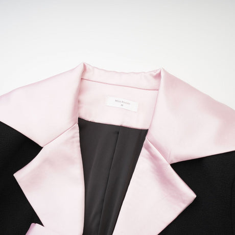 Uaine black jacket  skirt matching set