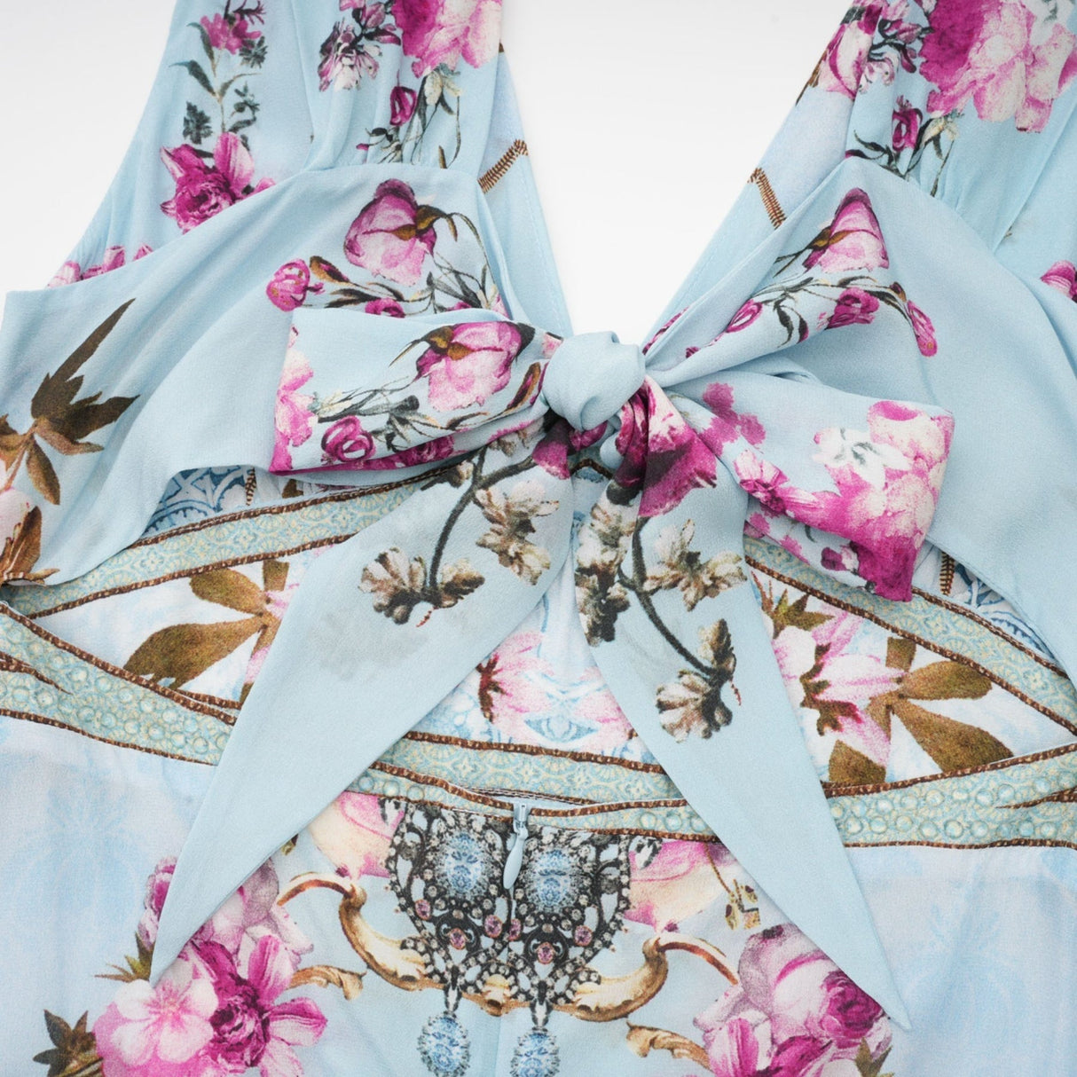 Victoire floralprinted midi dress