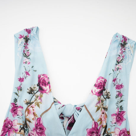 Victoire floralprinted midi dress