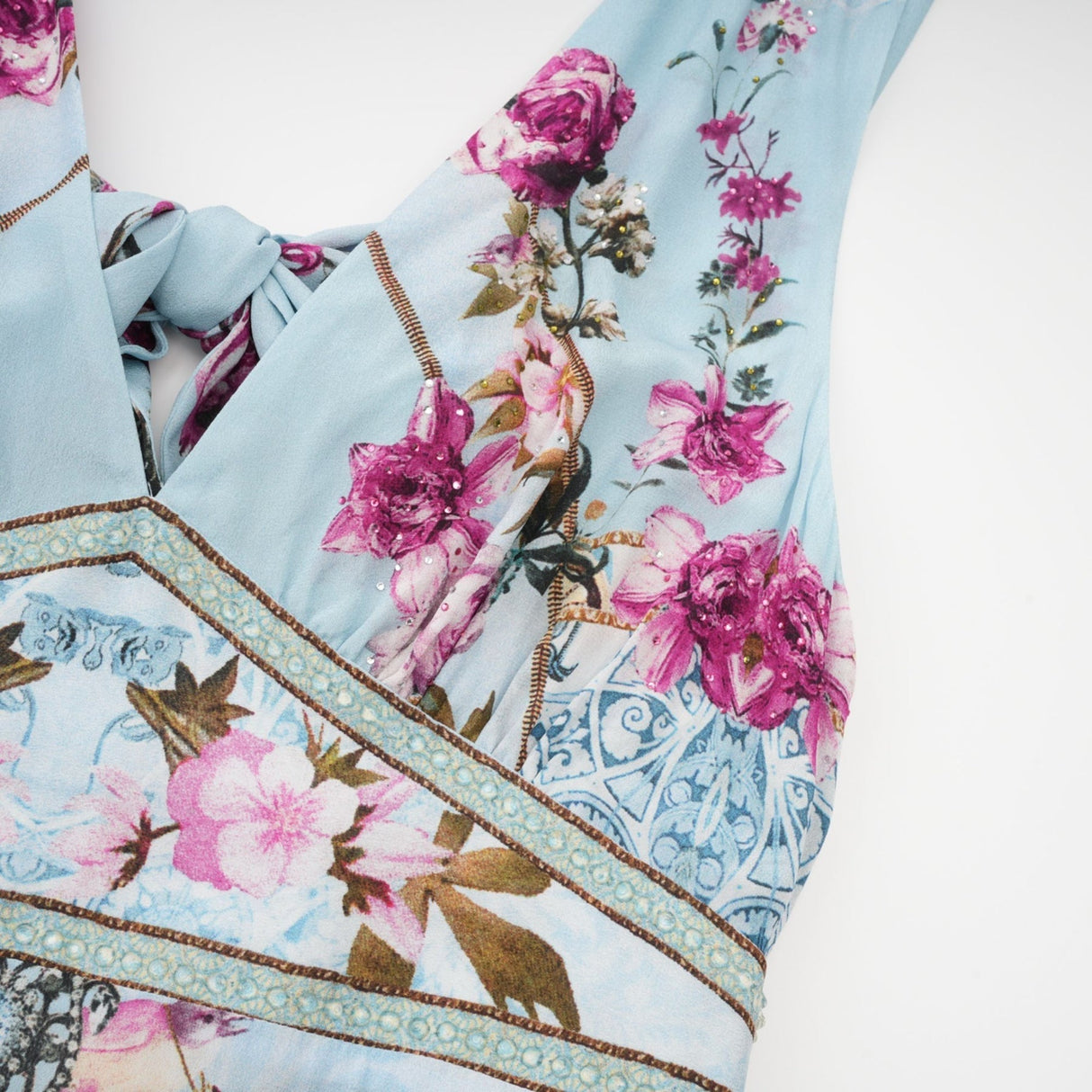 Victoire floralprinted midi dress