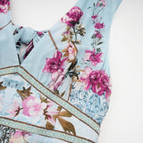 Victoire floralprinted midi dress