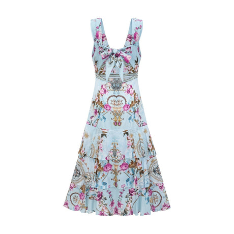 Victoire floralprinted midi dress