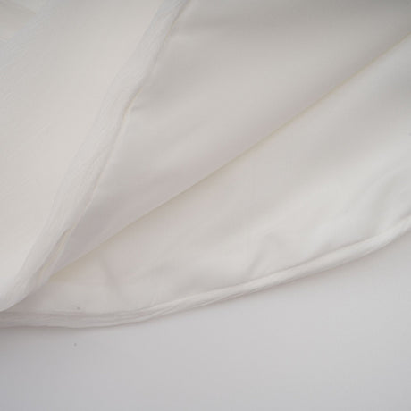 White Adele matching set with creased top and trousers