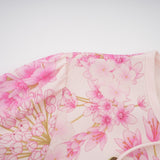 Yvette pink floralprint midi dress